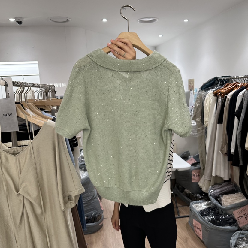 LEWIN韓國代購女士新款休閑熱賣26春夏職業推薦時尚針織衫LEWIN針織衫