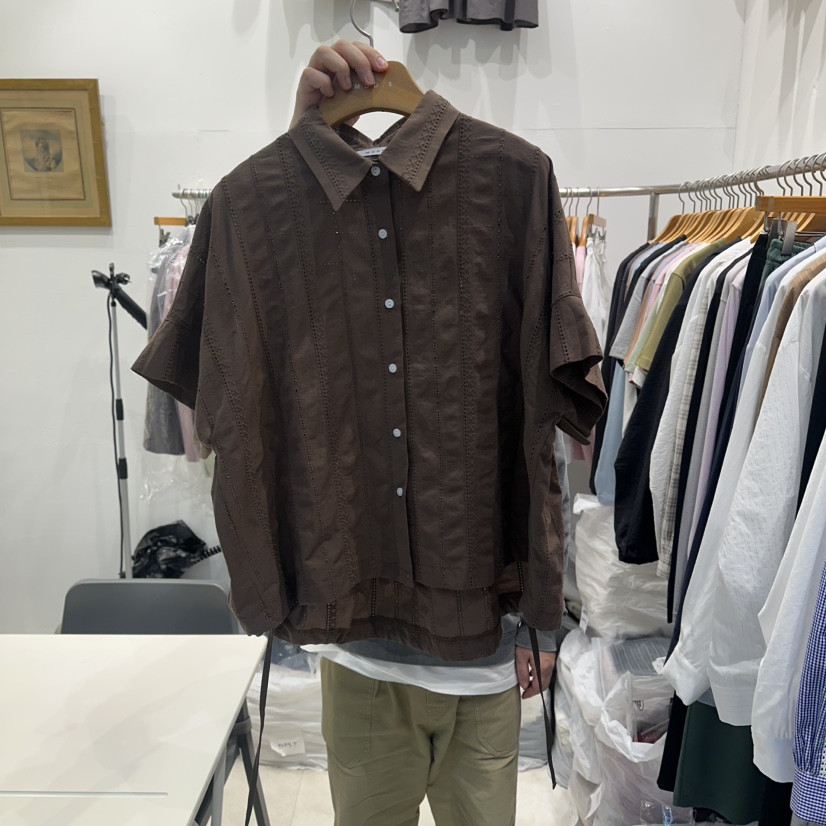 MODS-Q韓國代購女士新品休閑推薦26春夏人氣時尚襯衫蕾絲衫MODS-Q襯衫/蕾絲衫圖色2