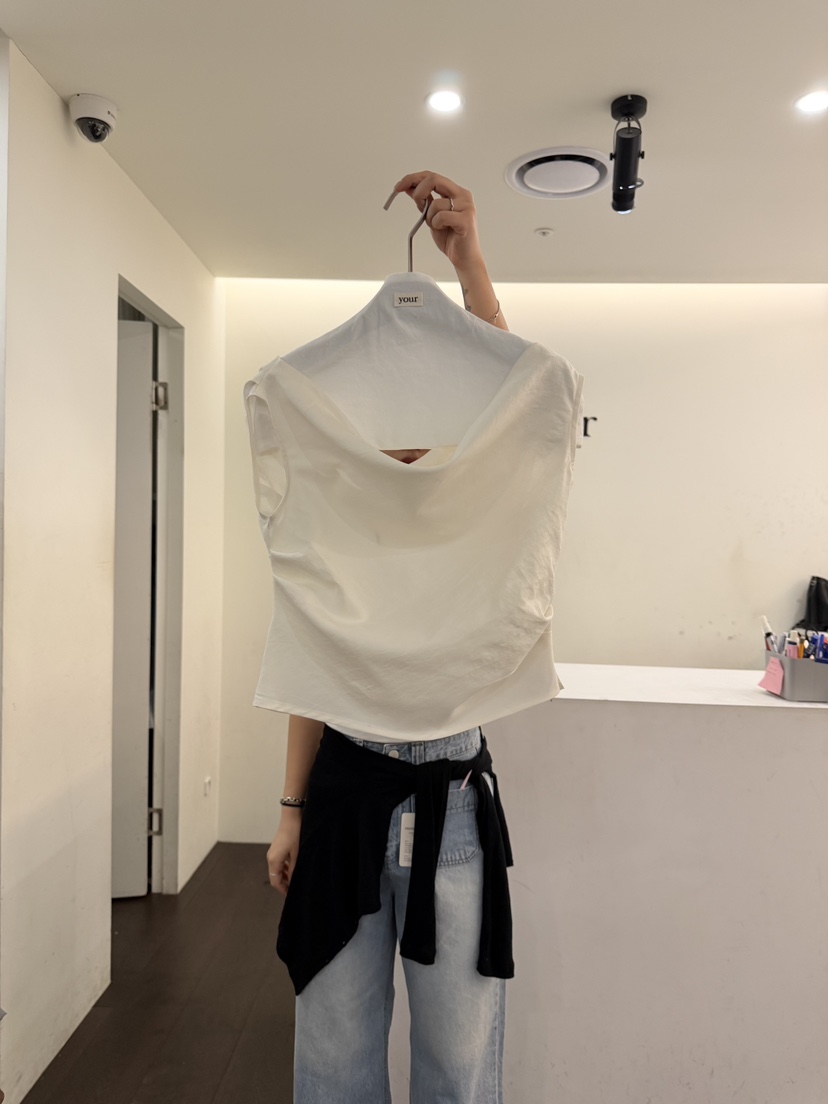 YOUR-P韓國直郵實拍女士新款26夏季熱賣時尚職業襯衫蕾絲衫YOUR-P襯衫/蕾絲衫圖色1