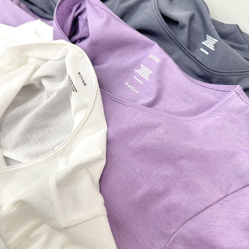 RIVER韓國東大門代購女裝新款職業推薦休閑26夏季長袖T恤WATER/RIVER長袖T恤