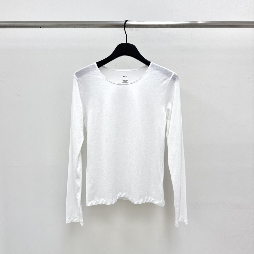 RIVER韓國東大門代購女裝新款職業推薦休閑26夏季長袖T恤WATER/RIVER長袖T恤圖色1