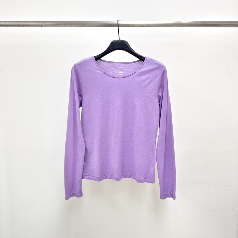 RIVER韓國東大門代購女裝新款職業推薦休閑26夏季長袖T恤WATER/RIVER長袖T恤圖色2