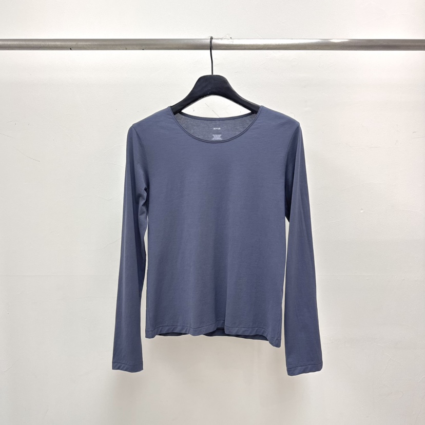 RIVER韓國東大門代購女裝新款職業推薦休閑26夏季長袖T恤WATER/RIVER長袖T恤圖色3