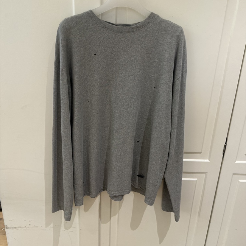 WE ARE/WELOVER韓國東大門直郵女士新品26夏季人氣長袖T恤SHOP_WE ARE長袖T恤圖色3灰色