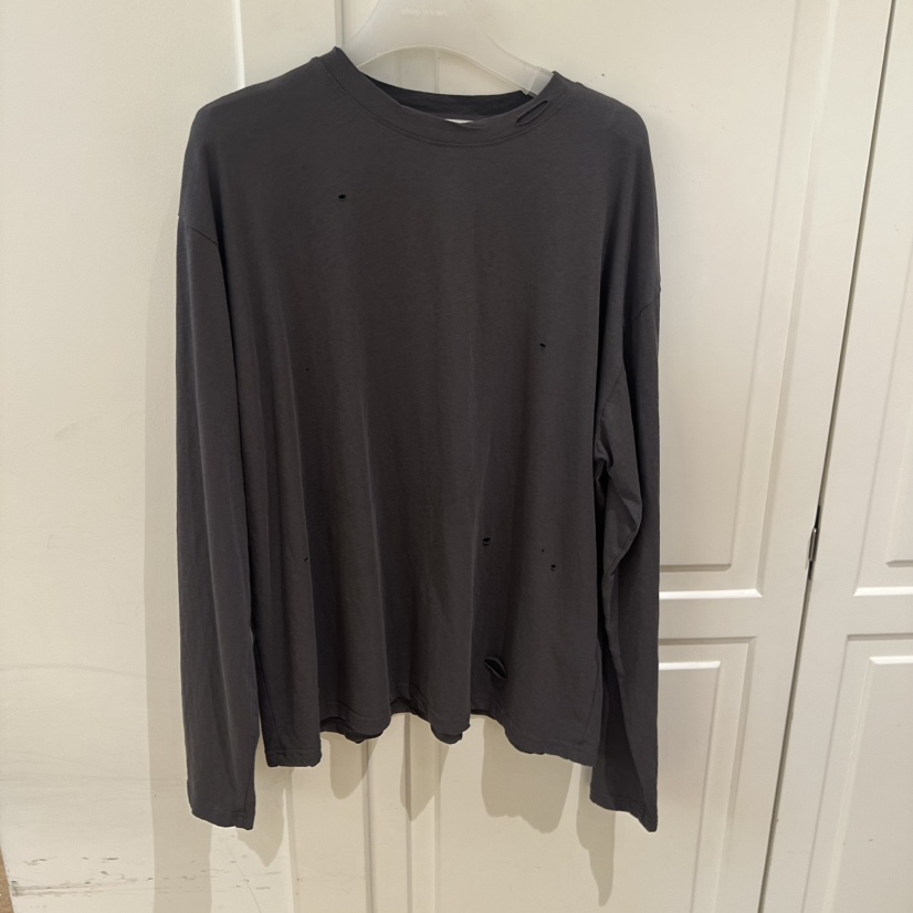 WE ARE/WELOVER韓國東大門直郵女士新品26夏季人氣長袖T恤SHOP_WE ARE長袖T恤圖色4墨色