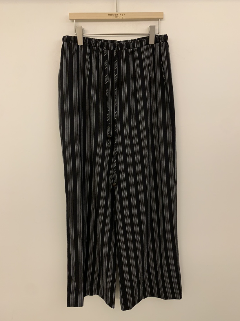 UNDER KEY韓國代購女士新款人氣推薦休閑時尚休閑褲亞麻布UNDER KEY休閑褲圖色2