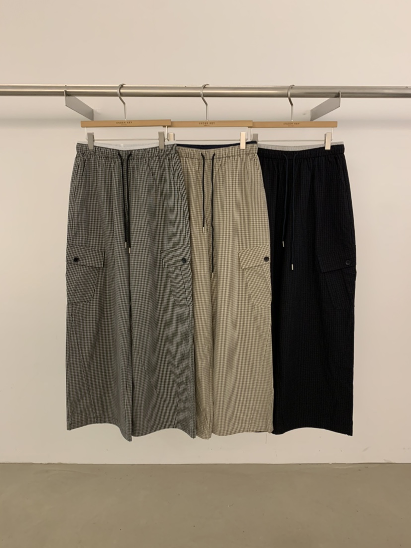 UNDER KEY東大門實拍韓國女士新品26春夏休閑職業休閑褲UNDER KEY休閑褲