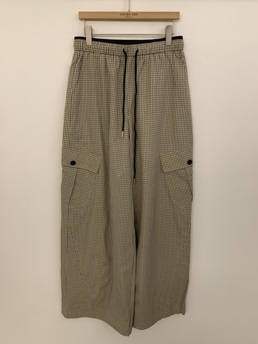 UNDER KEY東大門實拍韓國女士新品26春夏休閑職業休閑褲UNDER KEY休閑褲圖色1