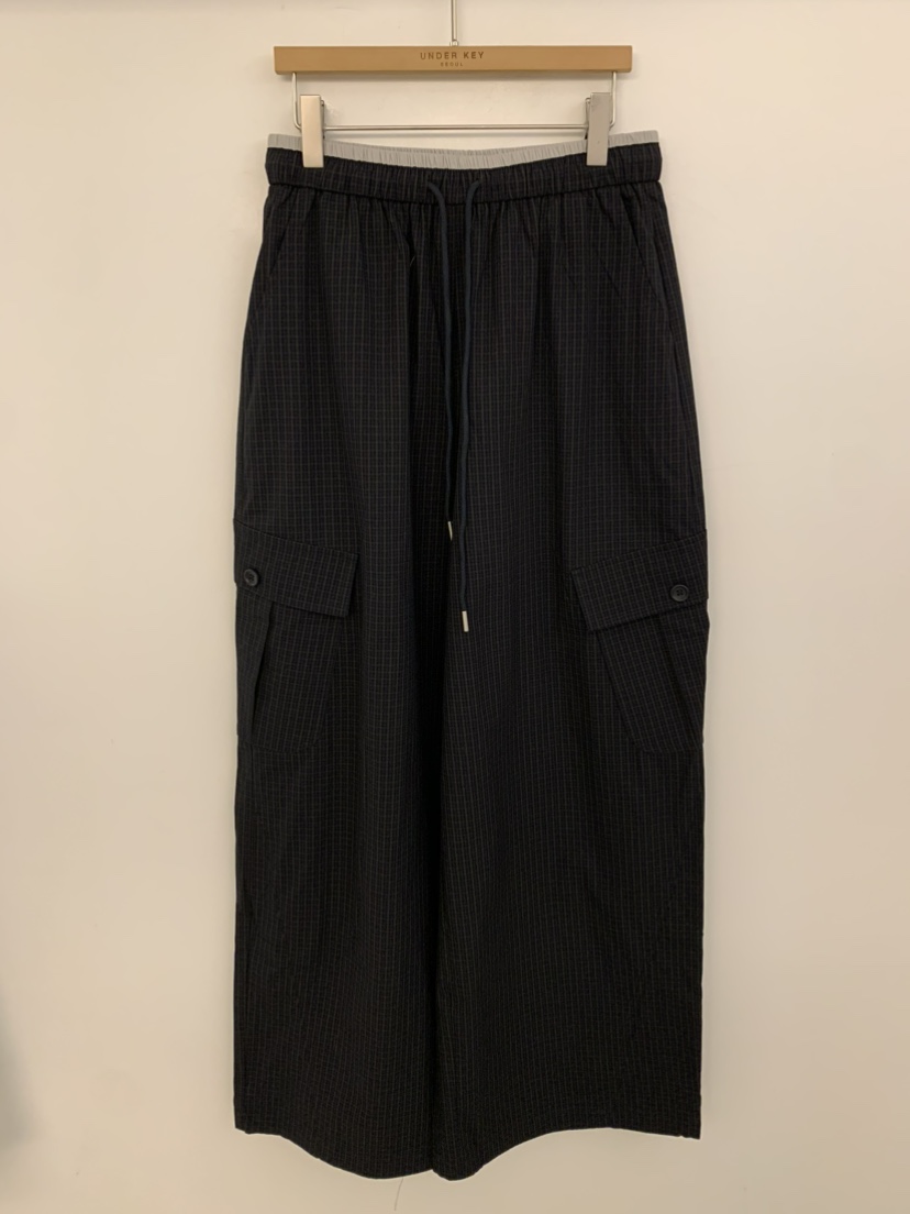 UNDER KEY東大門實拍韓國女士新品26春夏休閑職業休閑褲UNDER KEY休閑褲圖色2