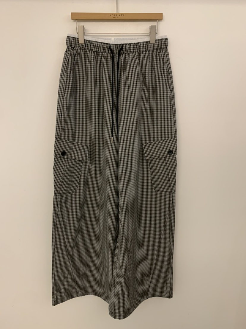 UNDER KEY東大門實拍韓國女士新品26春夏休閑職業休閑褲UNDER KEY休閑褲圖色3