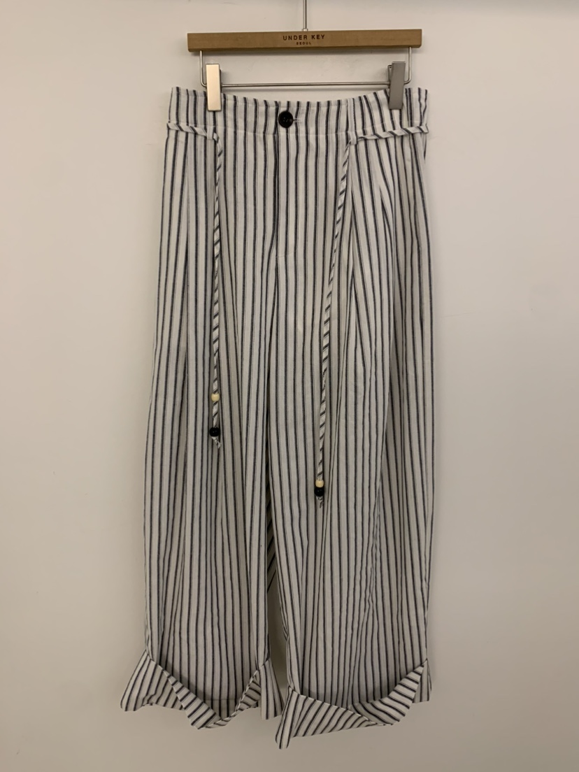 UNDER KEY韓國代購女裝新款職業時尚26春夏人氣推薦休閑褲UNDER KEY休閑褲圖色1白色