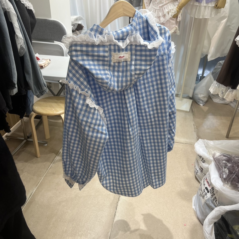 ARANCIA韓國代購女士新款熱賣26春夏人氣推薦休閑襯衫蕾絲衫ARANCIA襯衫/蕾絲衫