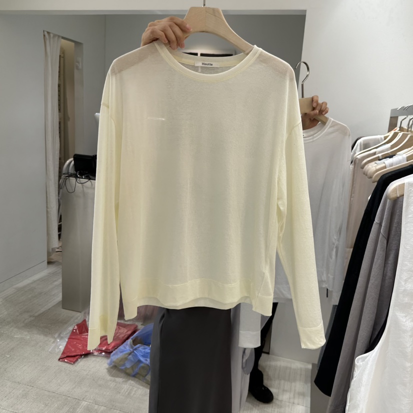 HAUTTE-P韓國東大門直郵女士新品職業熱賣休閑推薦長袖T恤HAUTTE長袖T恤圖色3