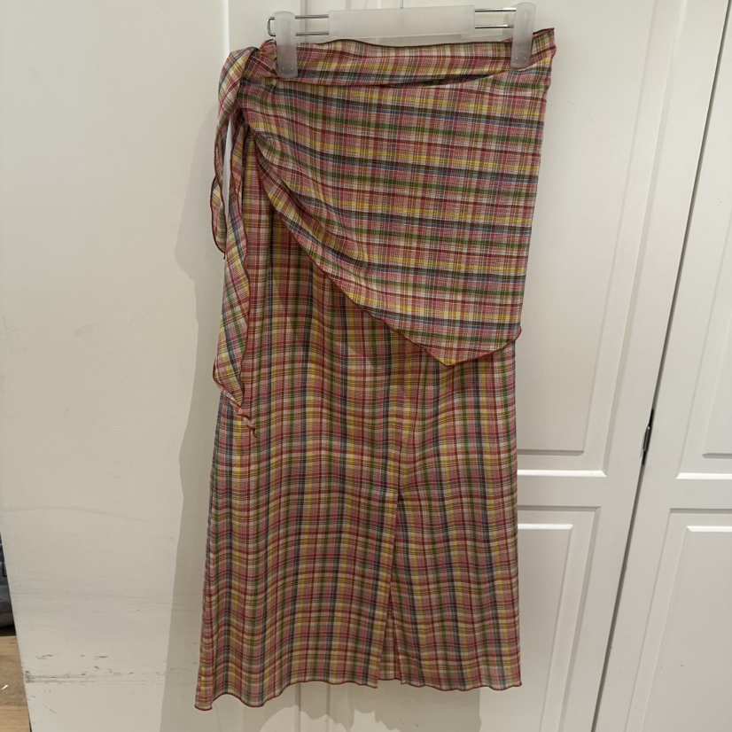 WE ARE/WELOVER韓國代購女裝新款26春夏休閑長裙含圍巾SHOP_WE ARE長裙