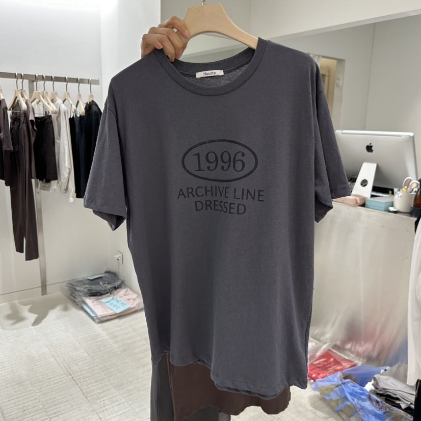 HAUTTE-P韓國直郵女士新品人氣熱賣26春夏26夏季職業T恤HAUTTET恤圖色3