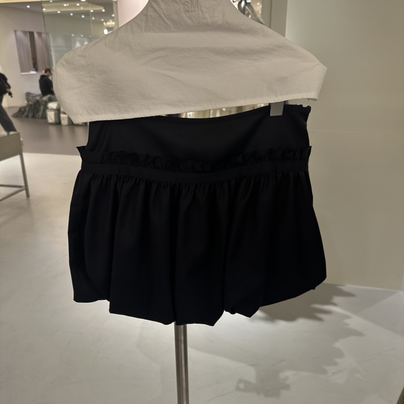 LOVE YOU SO MUCH/MORE THAN YESTERDAY韓國直郵實拍女士新款人氣短裙LYSM/MORE THAN YESTERDAY短裙圖色2深藍色