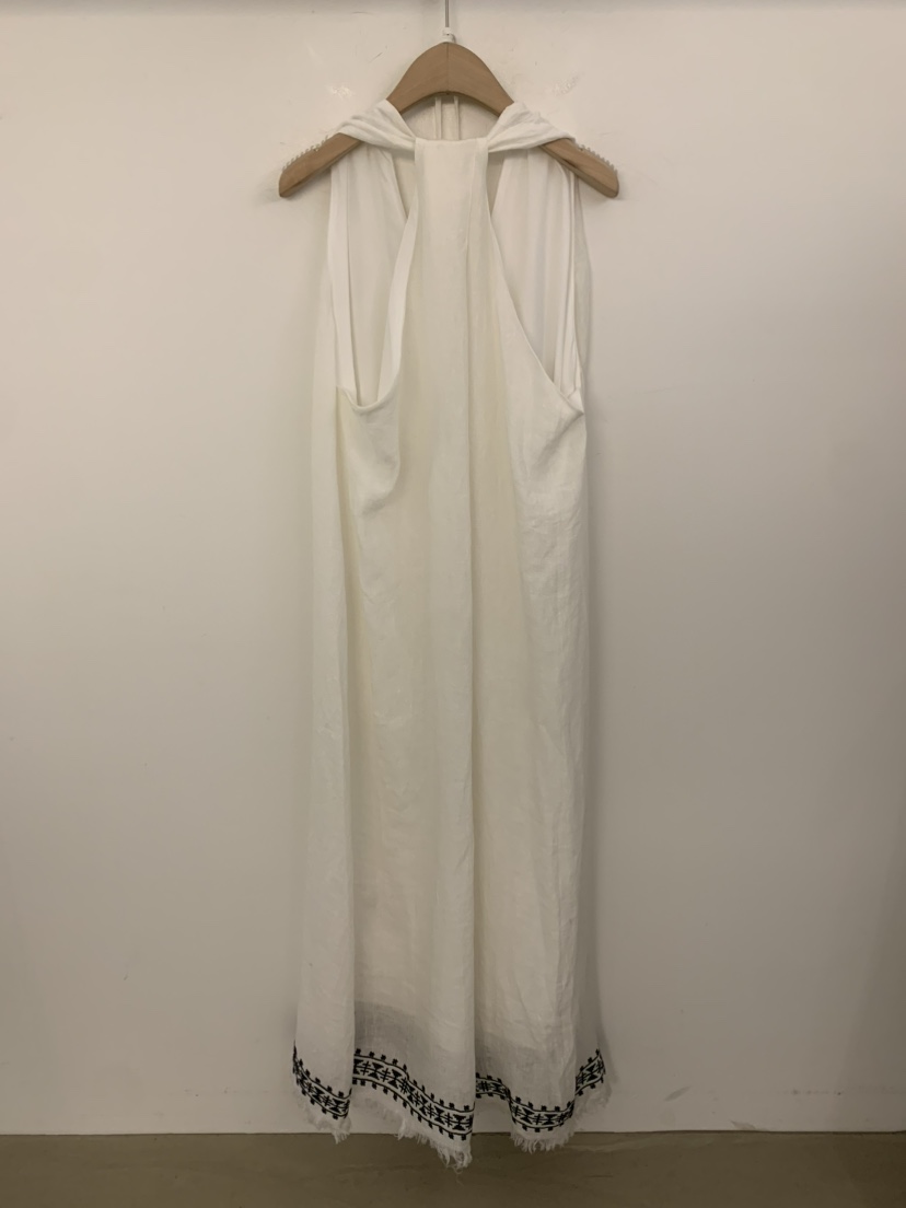 UNDER KEY韓國東大門代購女裝新品職業連衣裙亞麻布含繩UNDER KEY連衣裙