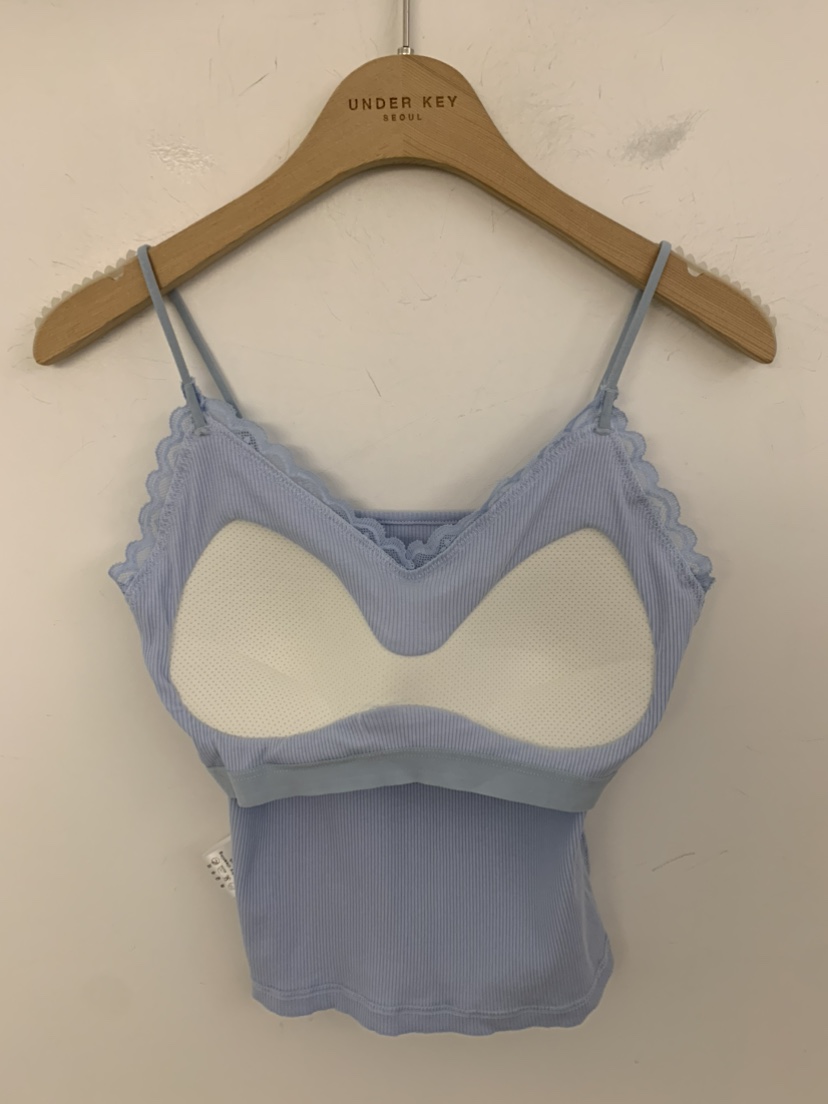UNDER KEY韓國直郵女士新款26春夏熱賣26夏季吊帶背心蕾絲UNDER KEY吊帶/背心