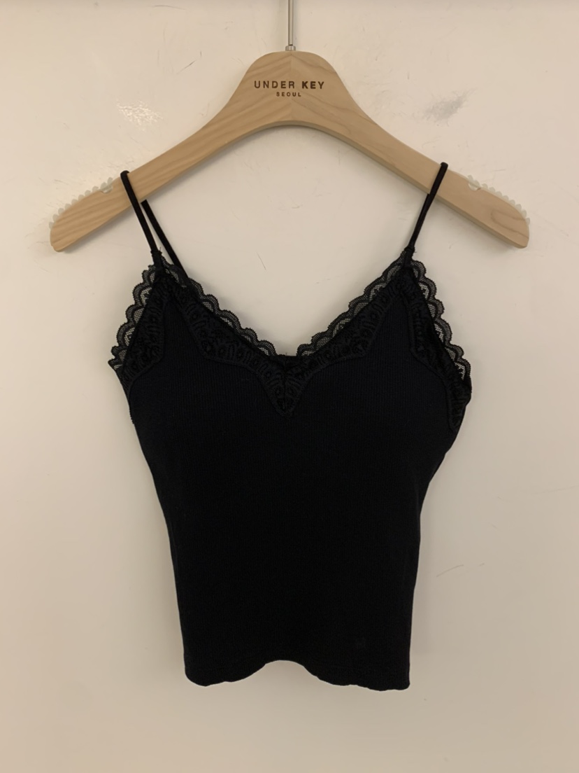 UNDER KEY韓國直郵女士新款26春夏熱賣26夏季吊帶背心蕾絲UNDER KEY吊帶/背心圖色4