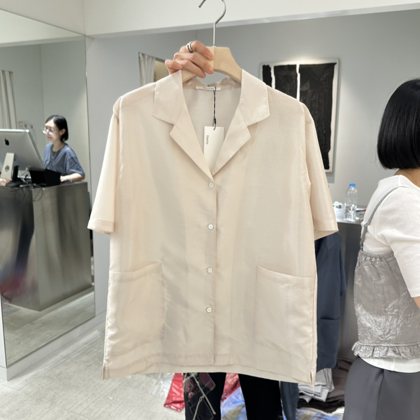 HAUTTE-P韓國直郵實拍女士新款推薦職業26夏季襯衫蕾絲衫HAUTTE襯衫/蕾絲衫圖色1