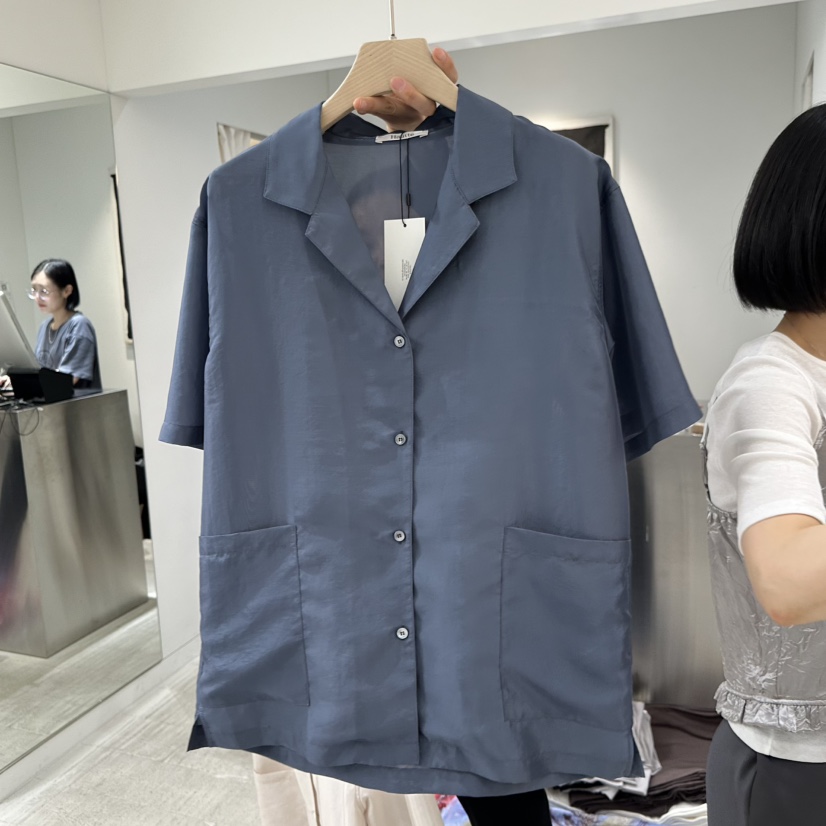 HAUTTE-P韓國直郵實拍女士新款推薦職業26夏季襯衫蕾絲衫HAUTTE襯衫/蕾絲衫圖色2