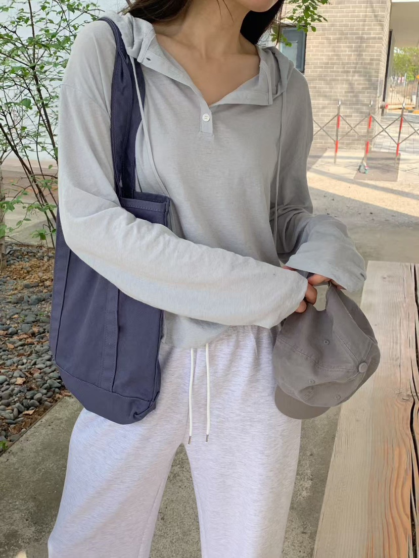 TAFFETA/MURET韓國東大門代購女士新款熱賣長袖T恤連帽衫TAFFETA/MURET長袖T恤圖色3