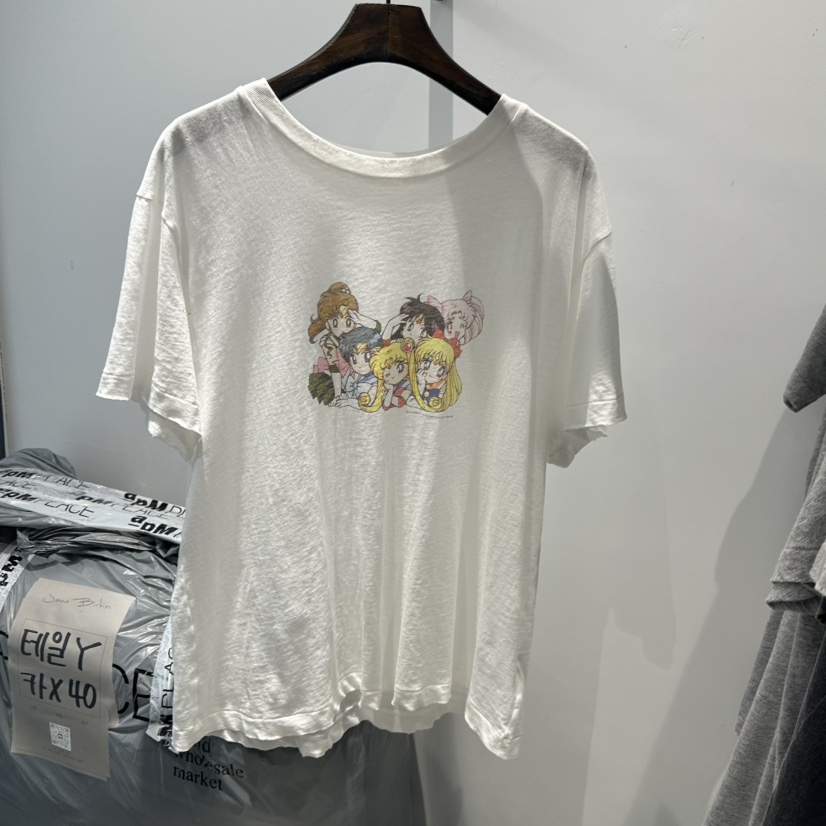 JANE BIRKIN韓國直郵實拍女裝新品26春夏人氣休閑時尚T恤JANE BIRKIN設計師品牌T恤圖色2