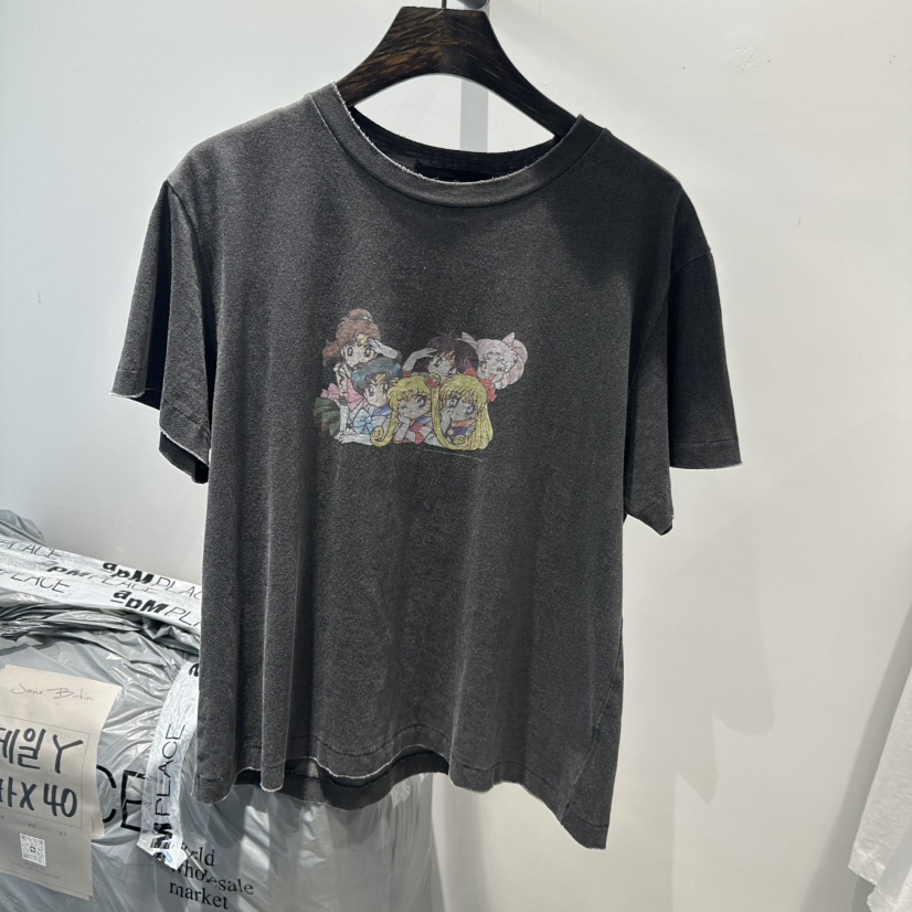 JANE BIRKIN韓國直郵實拍女裝新品26春夏人氣休閑時尚T恤JANE BIRKIN設計師品牌T恤圖色3