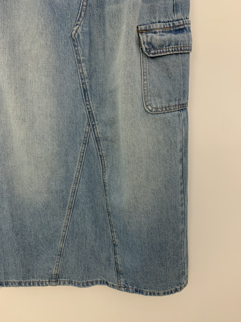 UNDER KEY韓國東大門直郵女士新款職業26夏季長裙含腰帶UNDER KEY長裙