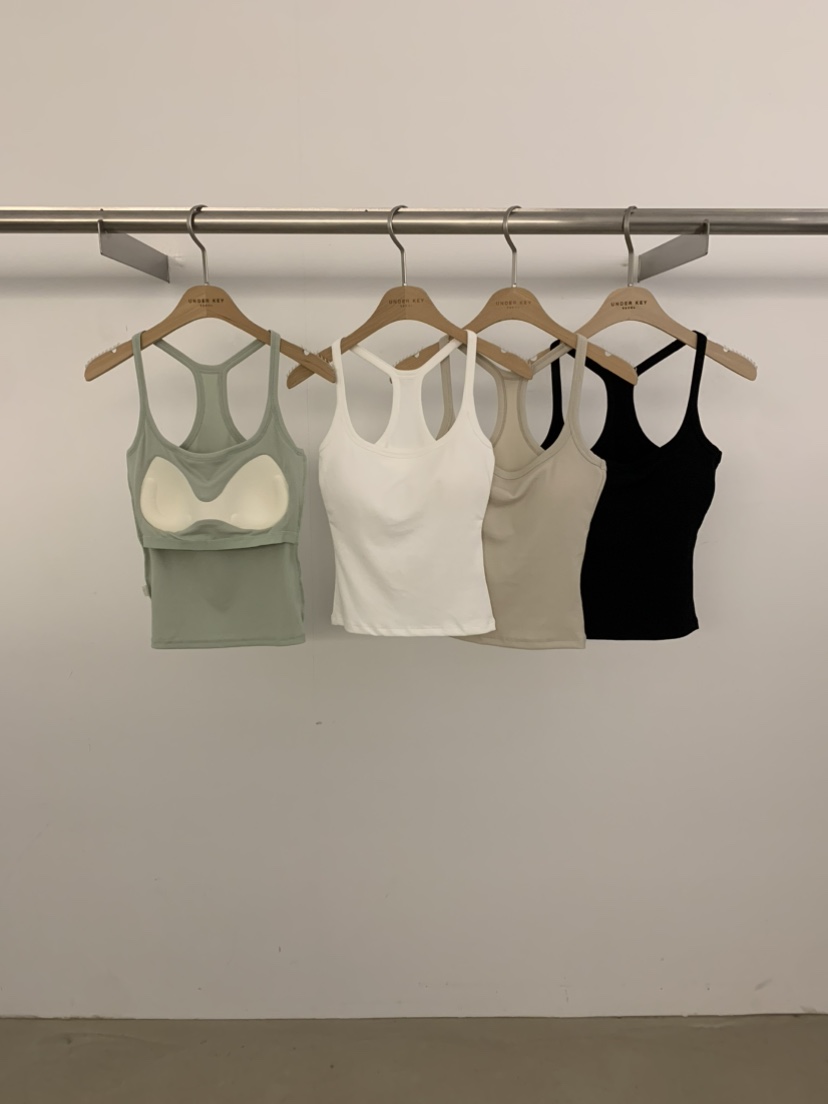 UNDER KEY東大門實拍韓國女士新款26春夏26夏季吊帶背心UNDER KEY吊帶/背心