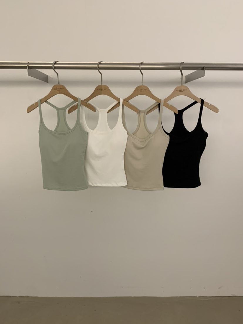 UNDER KEY東大門實拍韓國女士新款26春夏26夏季吊帶背心UNDER KEY吊帶/背心