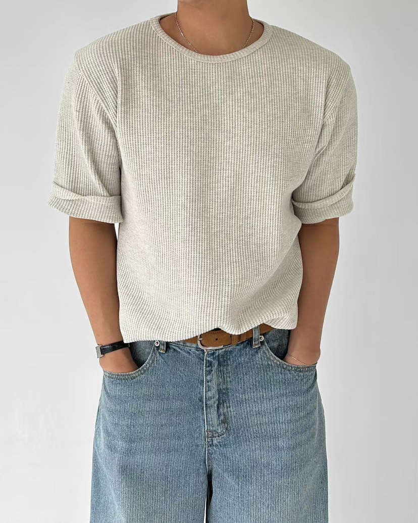 DESIGN BY YOUNG MIN韓國東大門代購女裝新品人氣26夏季T恤DESIGN BY YOUNG MINT恤圖色1