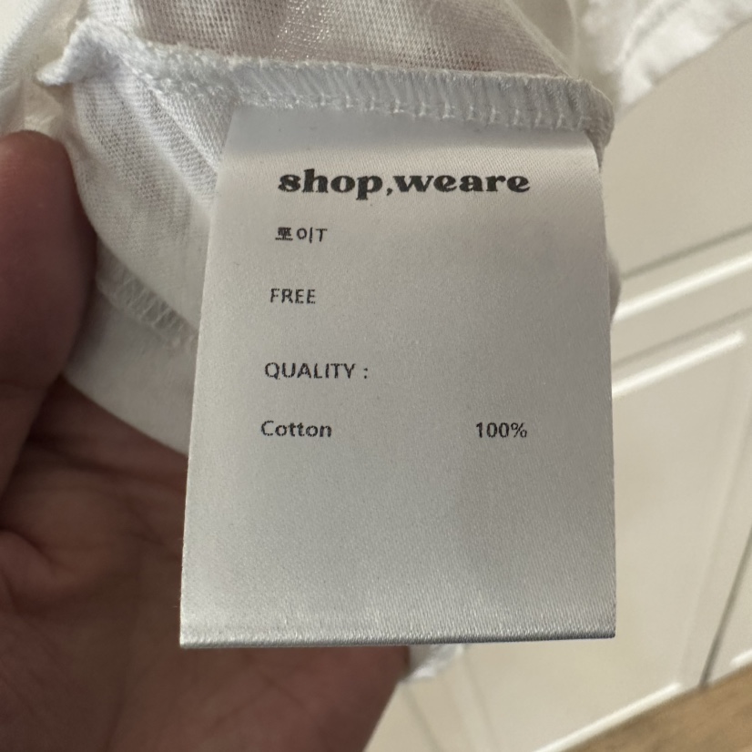 WE ARE/WELOVER韓國直郵女士新款休閑推薦時尚26春夏T恤SHOP_WE ARET恤