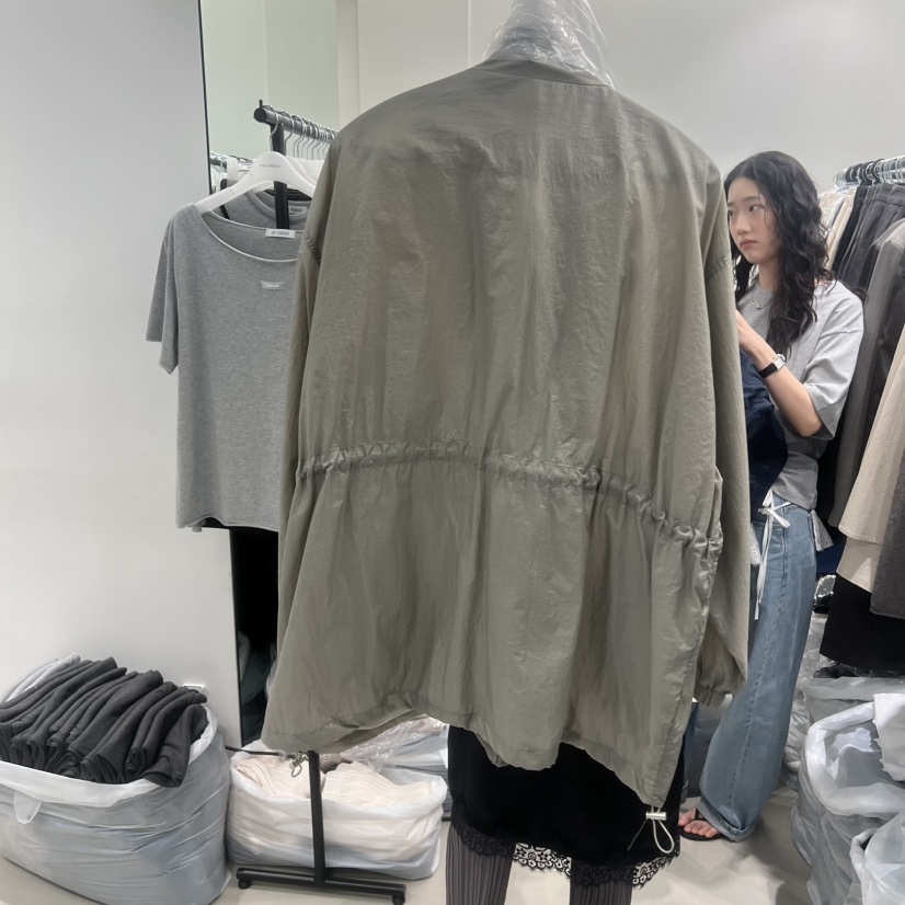 ANDTERRACE韓國代購女士新品26春夏休閑26夏季熱賣人氣夾克ANDTERRACE夾克