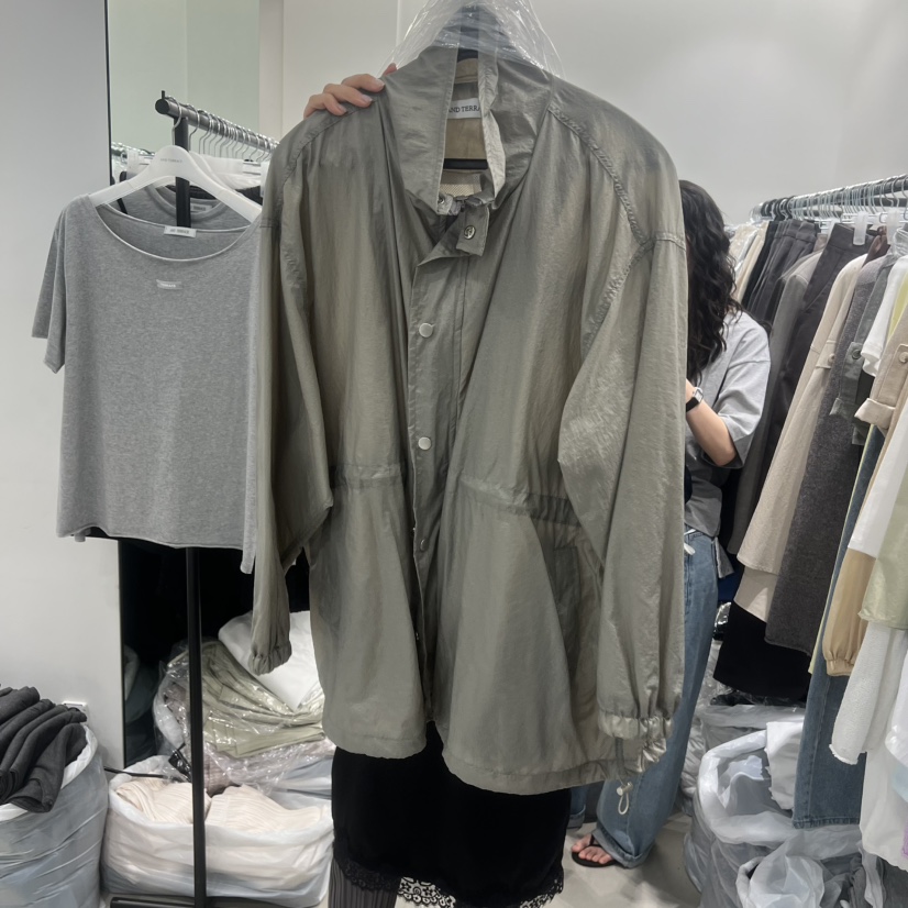 ANDTERRACE韓國代購女士新品26春夏休閑26夏季熱賣人氣夾克ANDTERRACE夾克圖色2