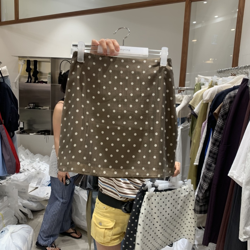 TEMPTING東大門直郵女士新款時尚熱賣休閑26春夏職業短裙TEMPTING短裙圖色1