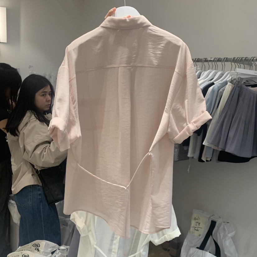 VENIR-a東大門直郵女士新款職業26春夏時尚熱賣襯衫蕾絲衫VENIR-a襯衫/蕾絲衫