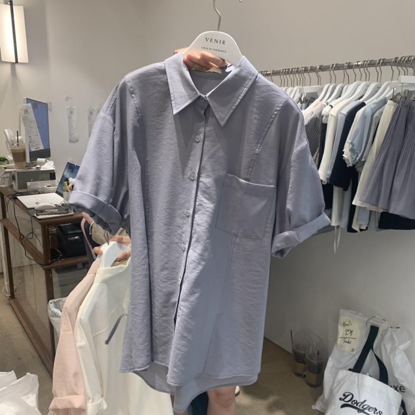 VENIR-a東大門直郵女士新款職業26春夏時尚熱賣襯衫蕾絲衫VENIR-a襯衫/蕾絲衫圖色3