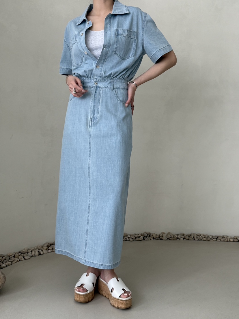 DEMAR韓國代購女士新款職業時尚人氣休閑熱賣推薦真品連衣裙DEMAR連衣裙