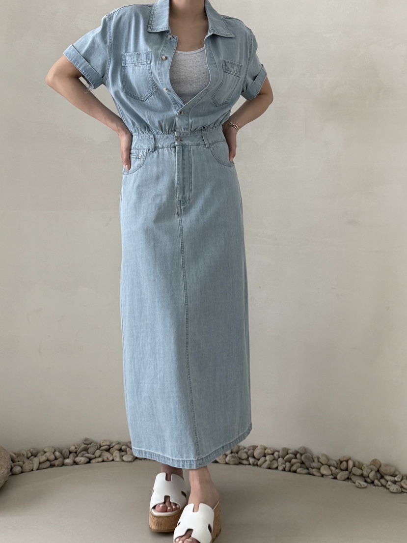 DEMAR韓國代購女士新款職業時尚人氣休閑熱賣推薦真品連衣裙DEMAR連衣裙