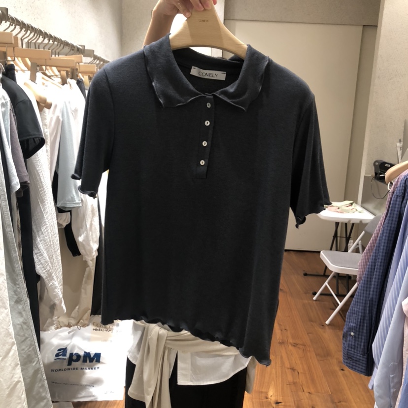 COMELY東大門代購女裝新款推薦職業熱賣人氣真品時尚休閑T恤COMELYT恤圖色3