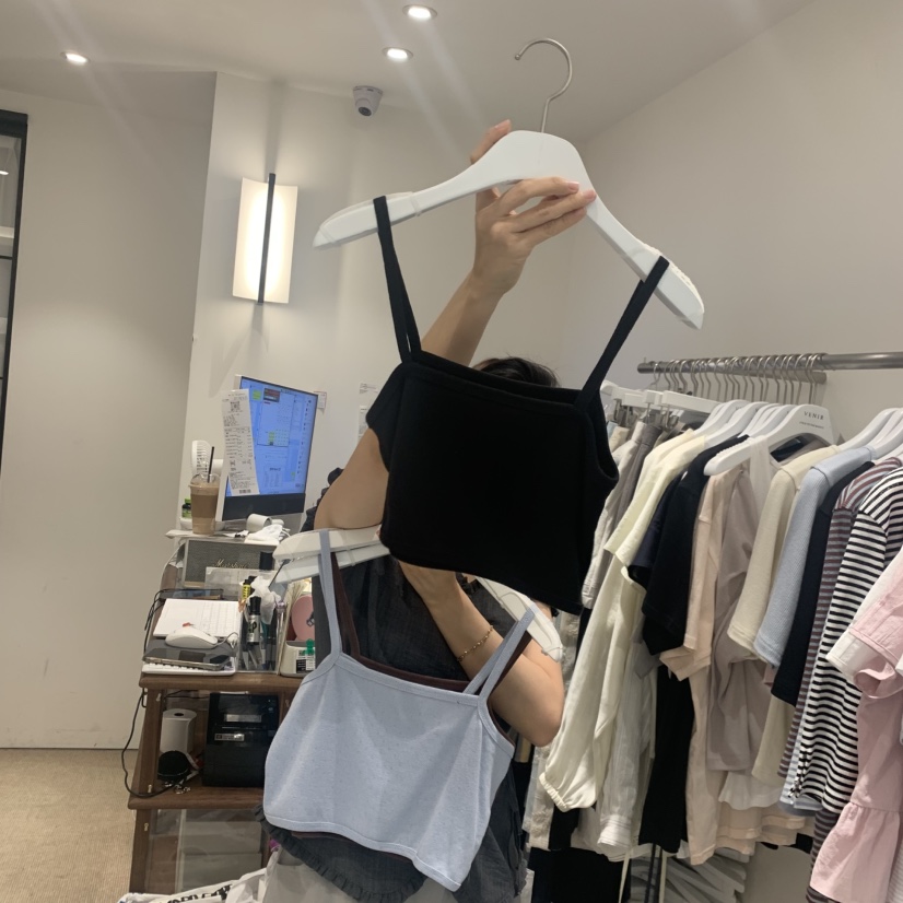 VENIR-a東大門實拍女士新品真品推薦休閑時尚26春夏吊帶背心VENIR-a吊帶/背心