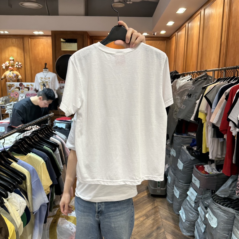 GARMENT-P東大門實拍女士新款人氣時尚熱賣真品T恤亞麻布GARMENTT恤