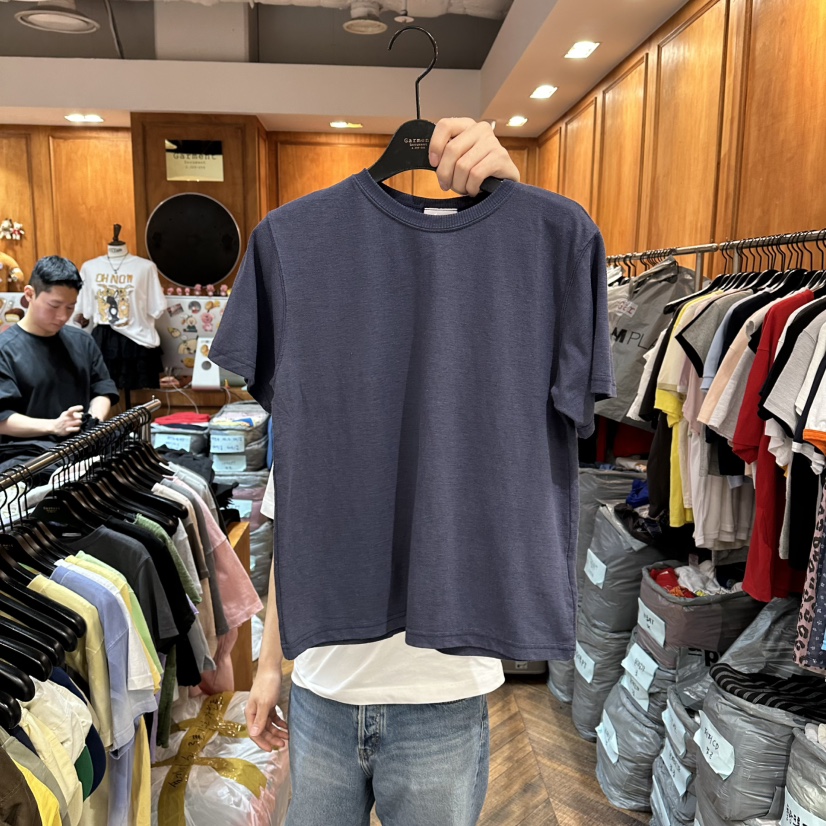 GARMENT-P東大門實拍女士新款人氣時尚熱賣真品T恤亞麻布GARMENTT恤圖色4