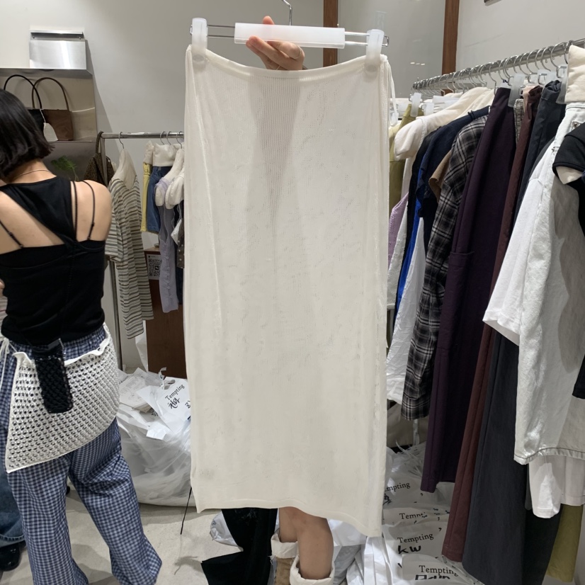 TEMPTING韓國代購女裝新款推薦真品熱賣26春夏職業長裙花朵TEMPTING長裙