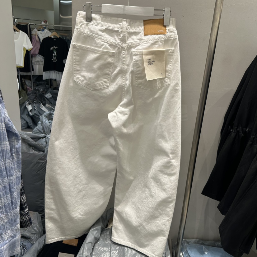 THE SECOND GROW/QUEENSRABBIT東大門實拍女士新款26春夏休閑褲THE SECOND GROW/QUEENSRABBIT休閑褲