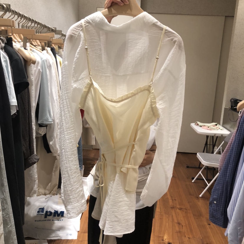 COMELY東大門代購女士新款熱賣休閑職業吊帶背心不含內搭COMELY吊帶/背心