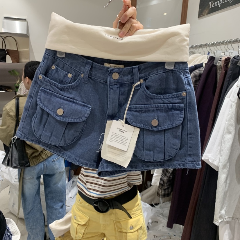 TEMPTING東大門代購女裝新品休閑職業真品26春夏時尚短褲TEMPTING短褲圖色1