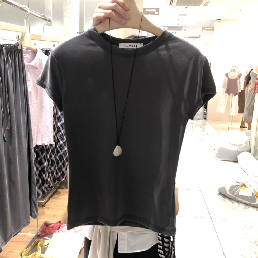 COMELY東大門直郵女士新款熱賣人氣真品職業休閑推薦26春夏T恤COMELYT恤圖色2