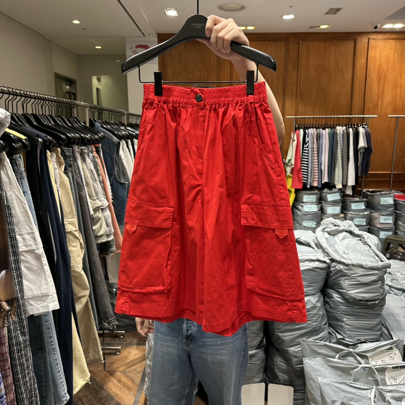 GARMENT-P東大門直郵女士新品真品職業熱賣26春夏休閑短褲GARMENT短褲圖色2